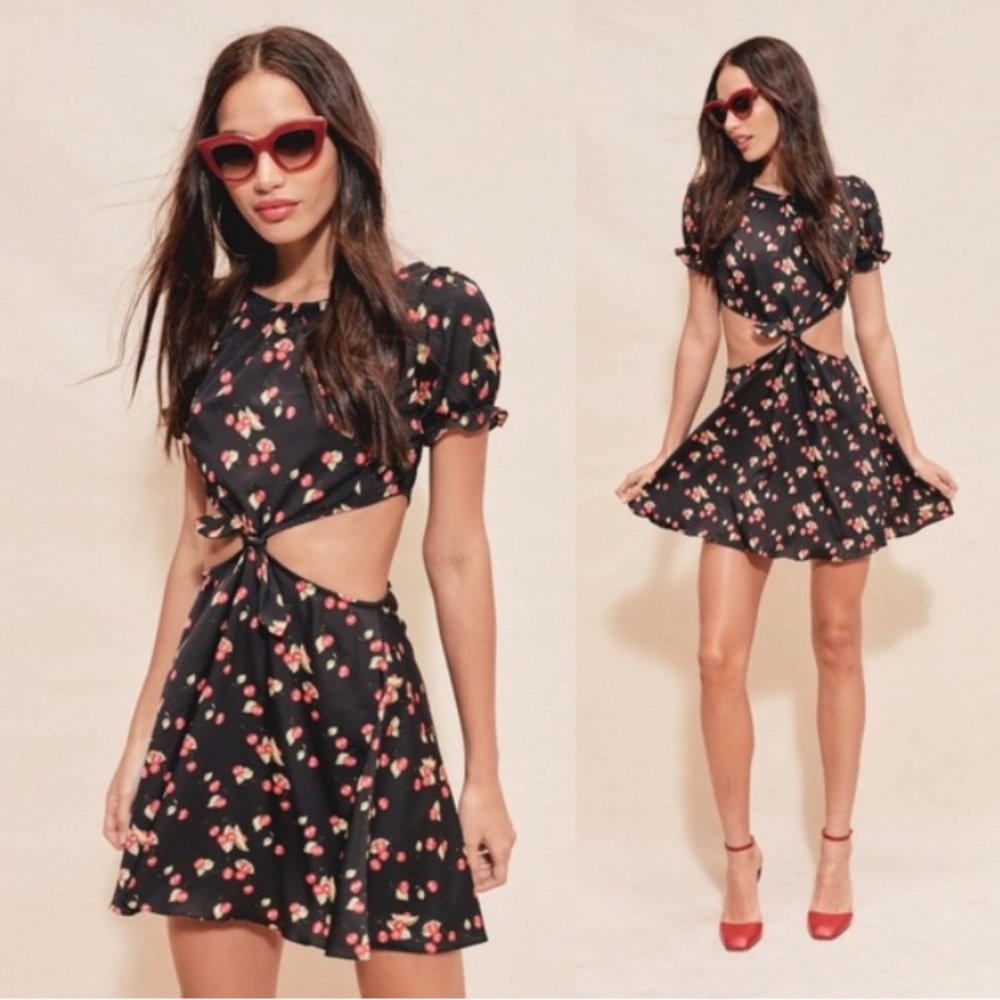 For love and lemons side cut mini dress - Picture 3 of 8